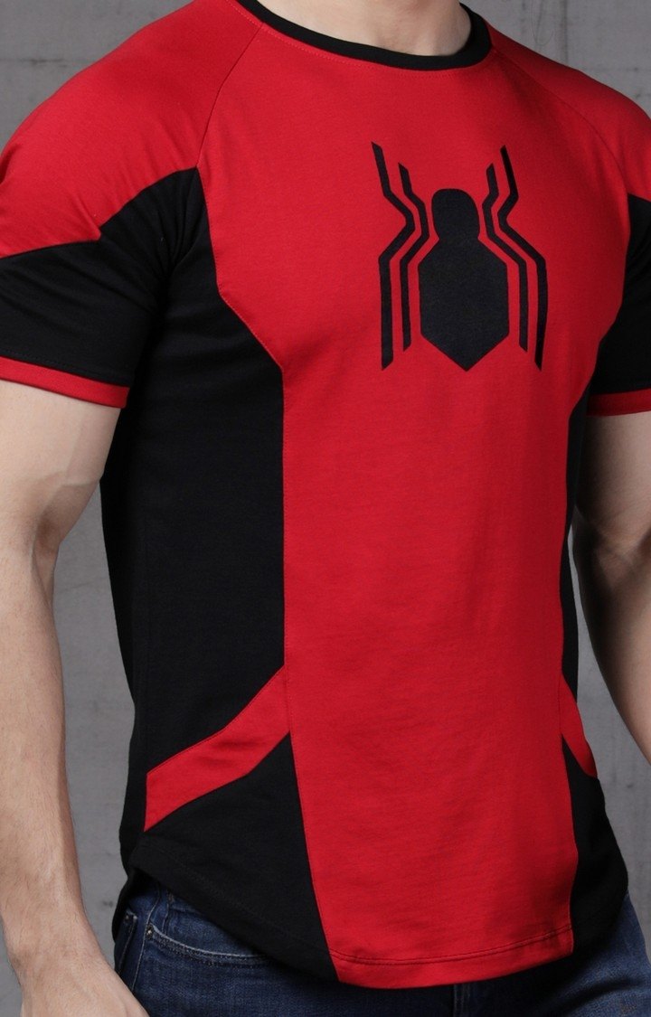 Men's Spider-Man: The Suit Drop Cut T-Shirt