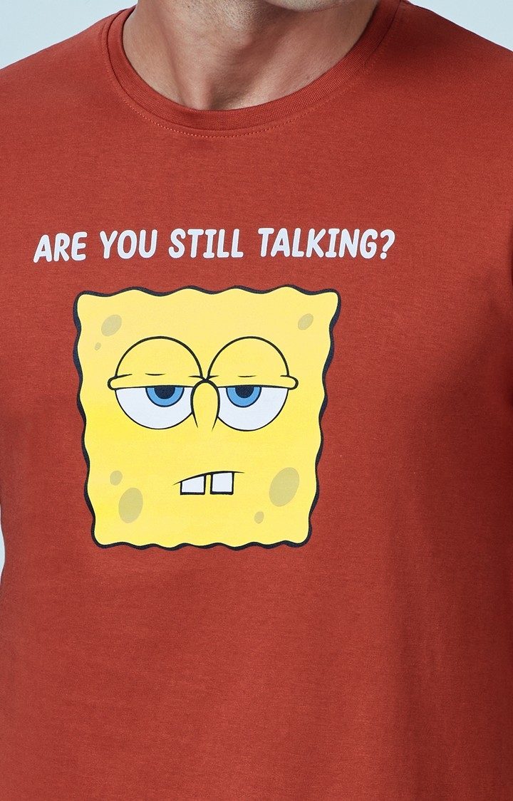 Men's SpongeBob: Are You Still Talking? T-Shirt