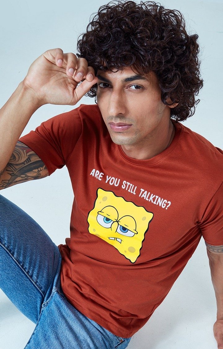 Men's SpongeBob: Are You Still Talking? T-Shirt