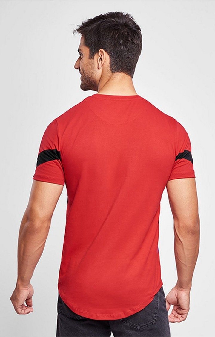 Men's Spider-Man: Spider-Sense Alert Red Printed Regular T-Shirt