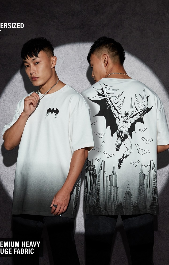 The Souled Store | Men's Batman: Gotham's Saviour Oversized T-Shirt