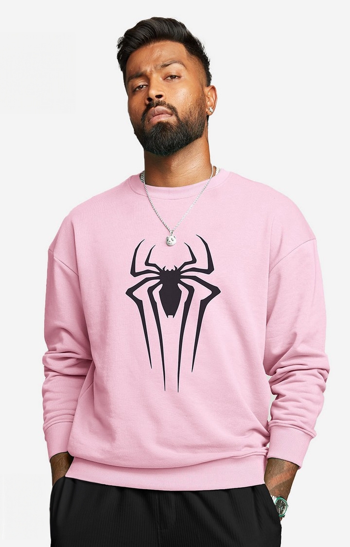 Men's Spider-Man: Spidey Sigil Men's Oversized Sweatshirts