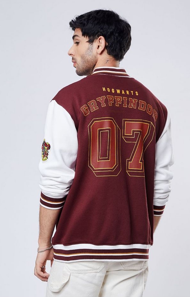The Souled Store | Men's Harry Potter: 07 Red Printed Western Jacket