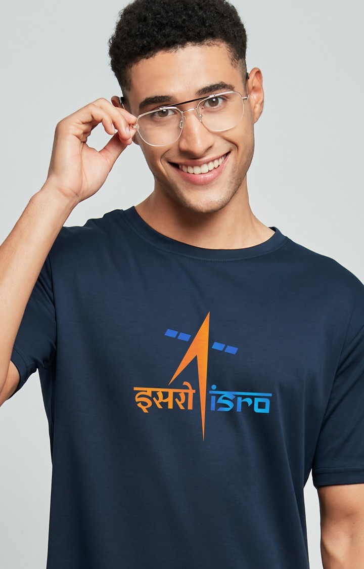 The Souled Store | Men's ISRO: Symbol T-Shirt