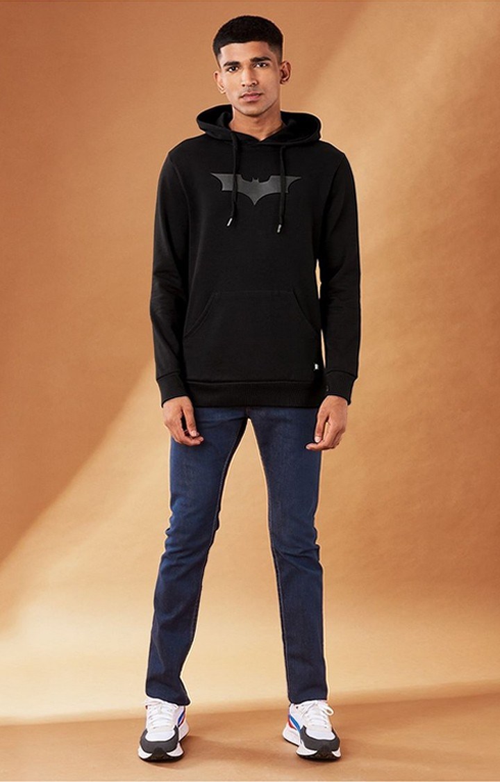 Batman 3d logo hoodie sale