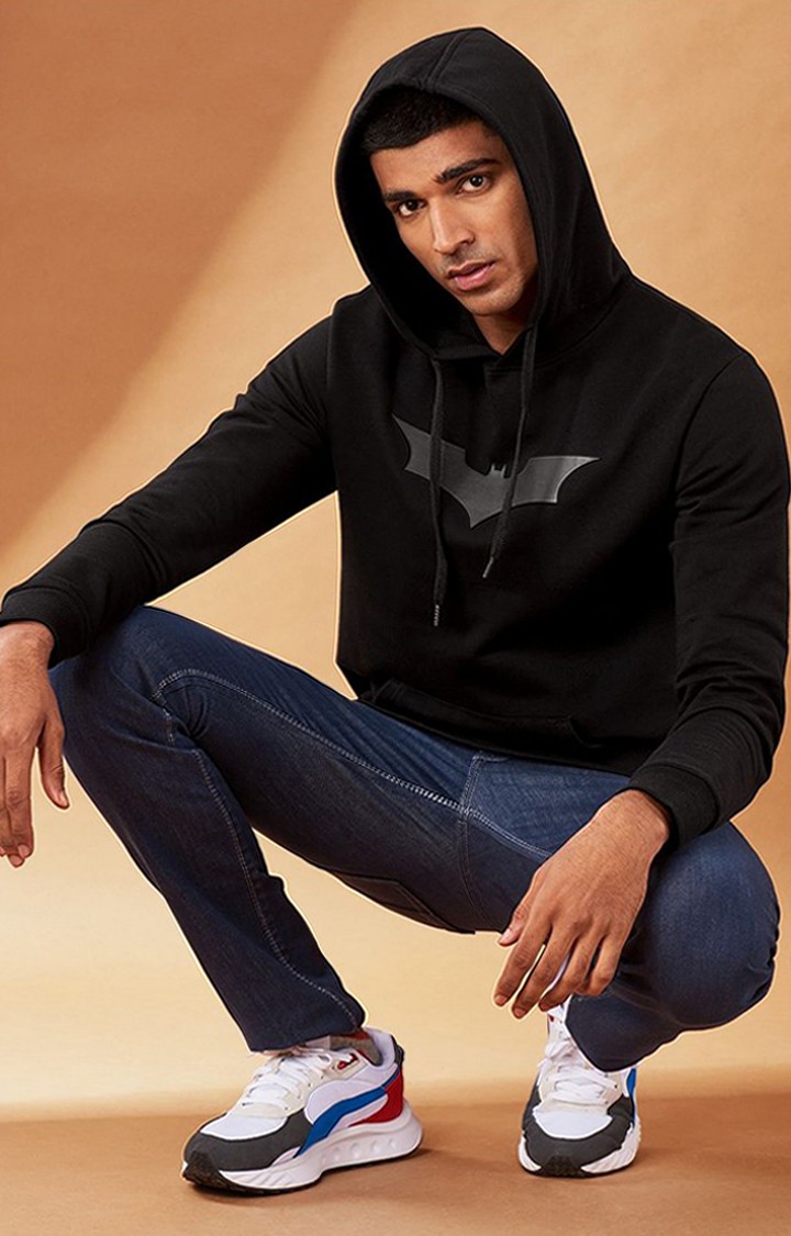 Batman 3d logo best sale hoodie
