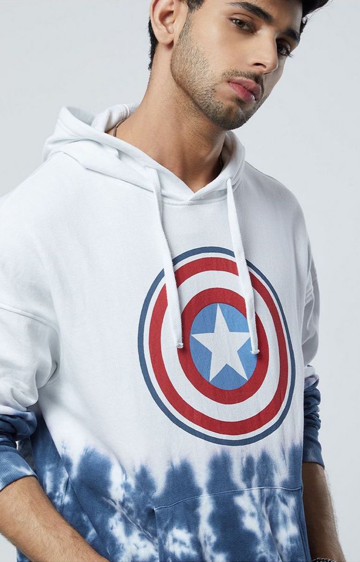 Captain america hoodie mens hot sale