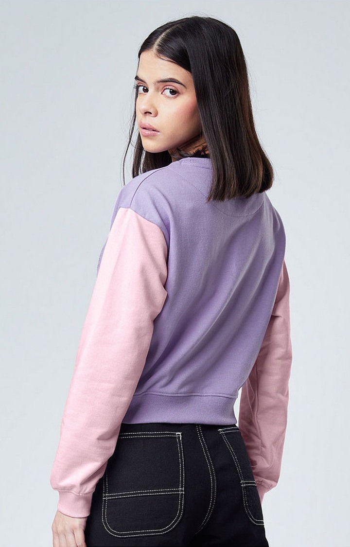 Women's Peacekeeper Pink Printed Sweatshirts
