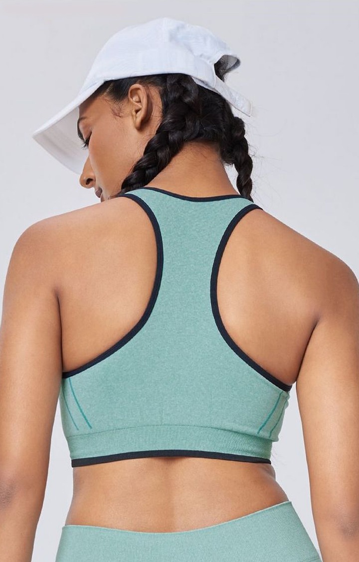 Women's Blue Active: Runners Aqua Training Sports Bra