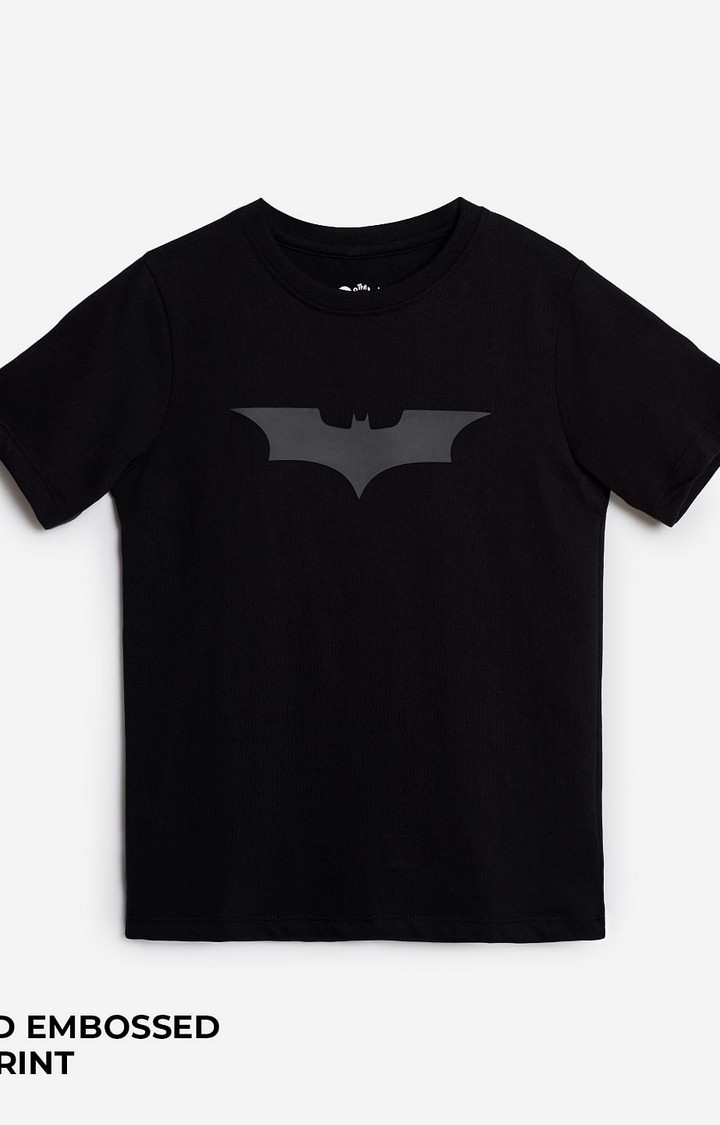 The Souled Store | Boys Batman: Logo Boys Cotton T-Shirt