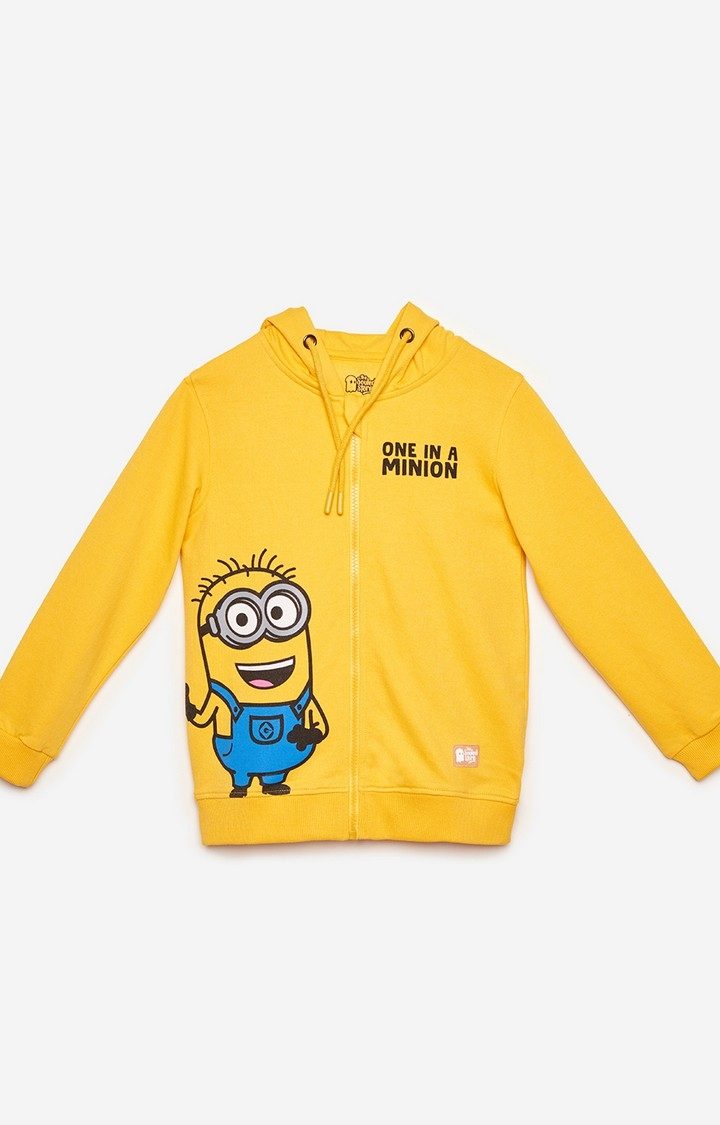 The Souled Store | Boys Minions: One In Minion Boys Hoodie