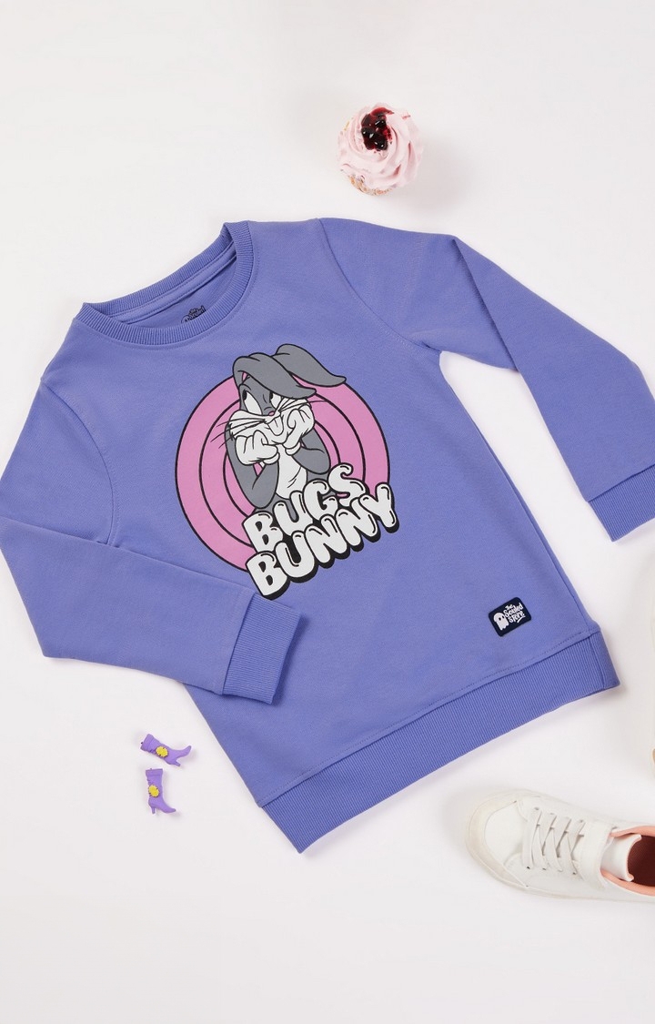 Girls Looney Tunes: Bugs Bunny Girls Cotton Sweatshirts