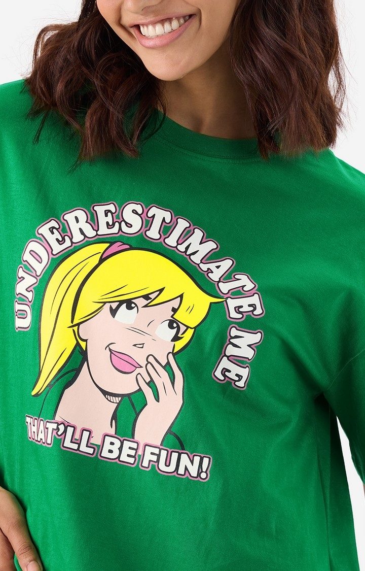 Women's Archie: Underestimate Me Women's Oversized T-Shirt
