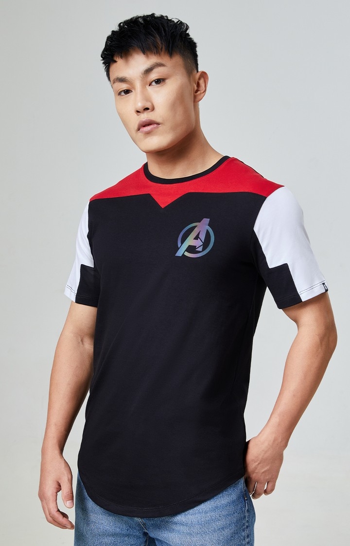 Men's Avengers: Logo Drop Cut T-Shirt