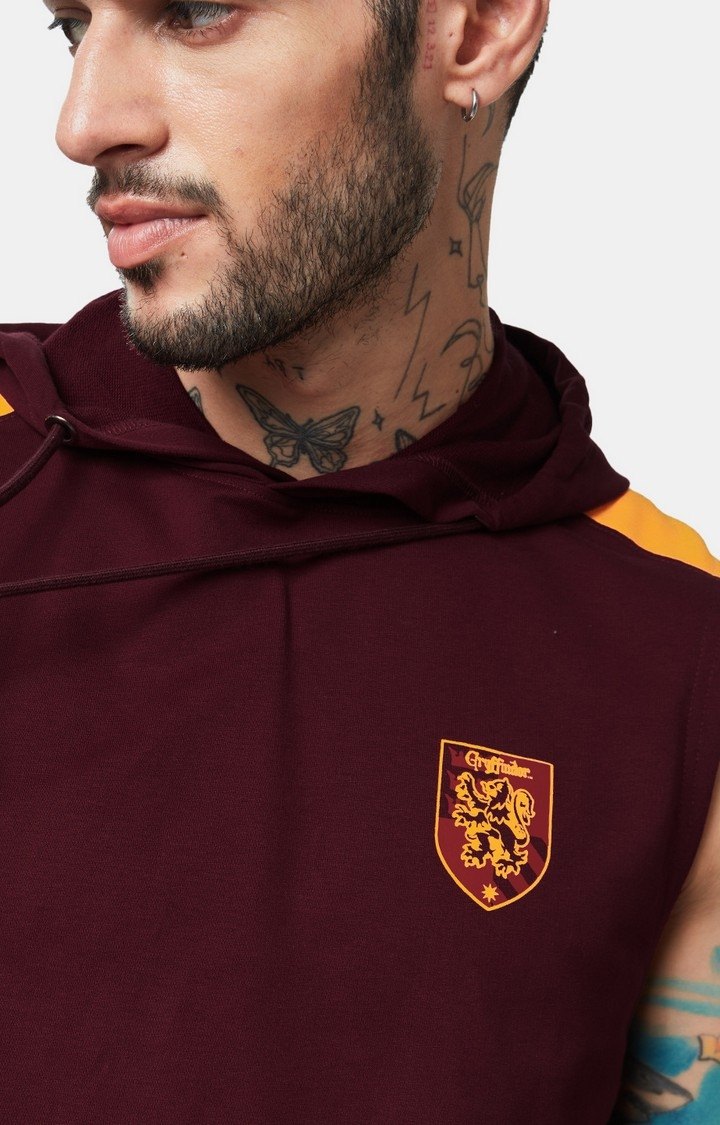 Men's Official Harry Potter Gryffindor 07 Men Hooded Vests