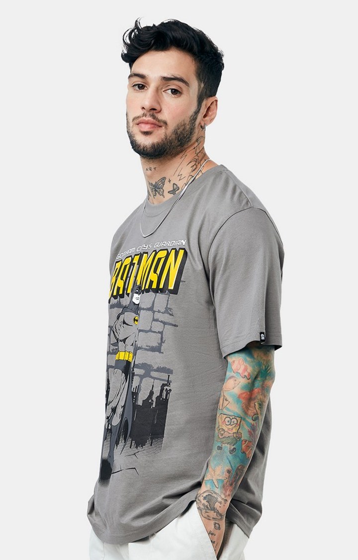 Men's Official Batman Gotham's Saviour Oversized T-Shirts