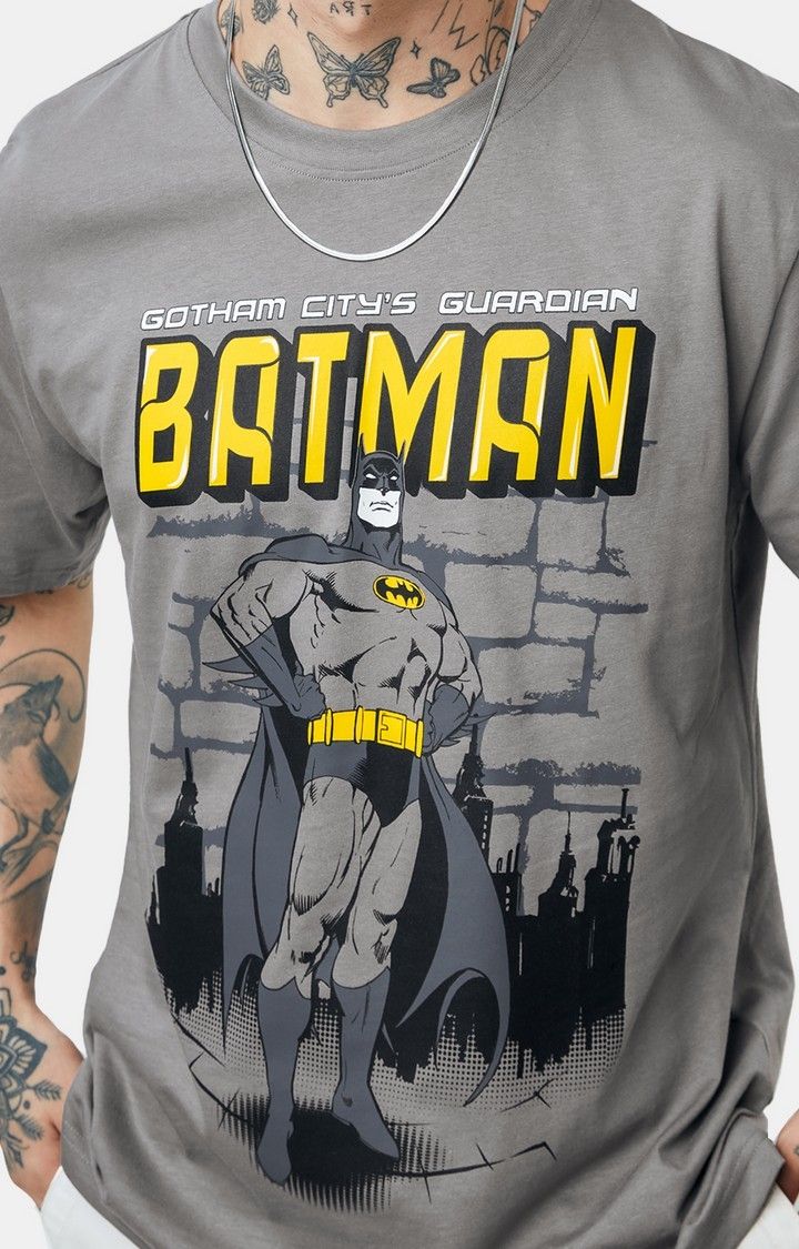 Men's Official Batman Gotham's Saviour Oversized T-Shirts