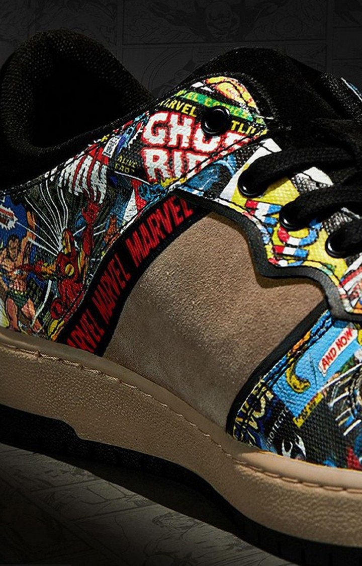 Men's Marvel: Comics Multicolour Sneakers