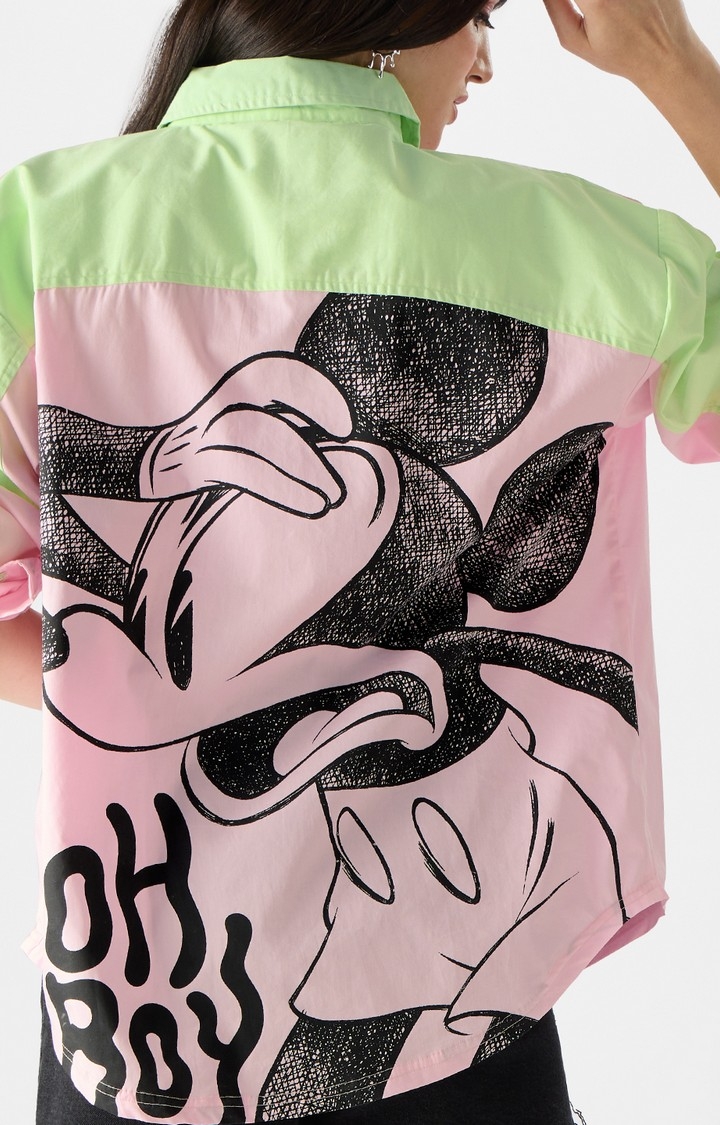 Women's Disney: Mickey Mouse Women's Boyfriend Shirts