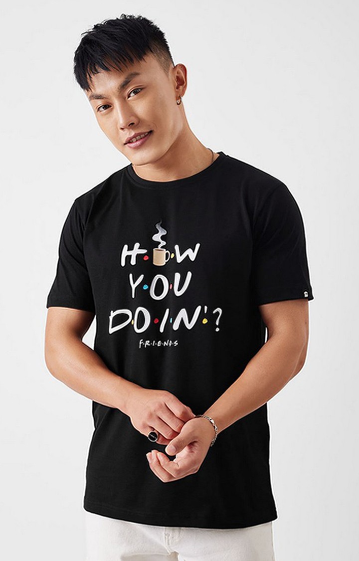 souled store friends t shirt