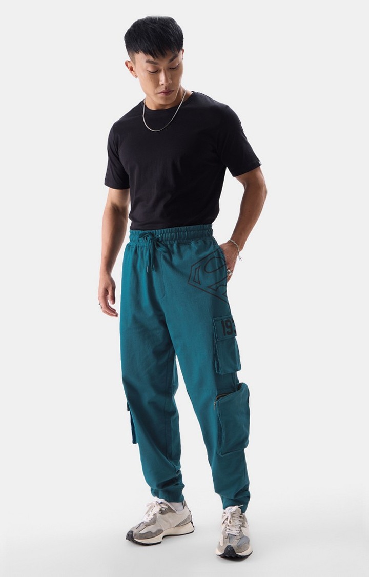 Men's  Official Superman: Man of Steel (Utility) Cargo Joggers