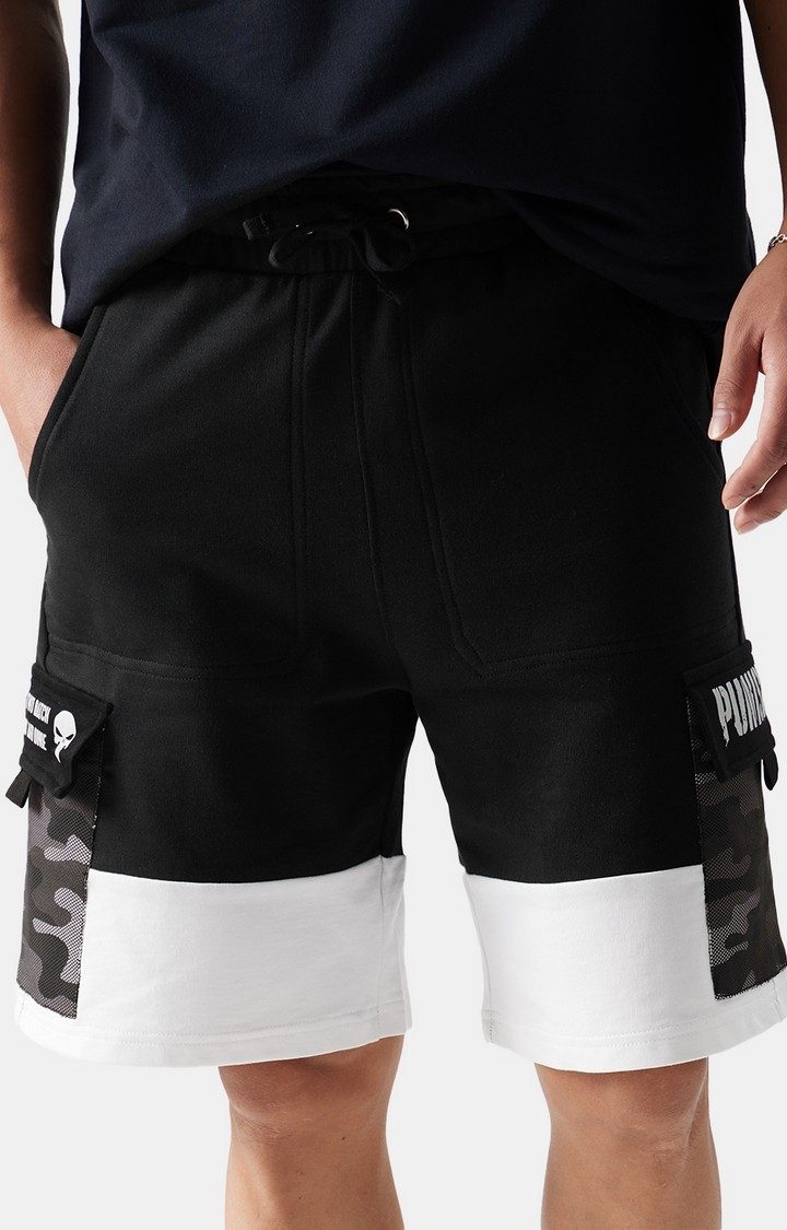 Men's Official Punisher Logo Utility Shorts