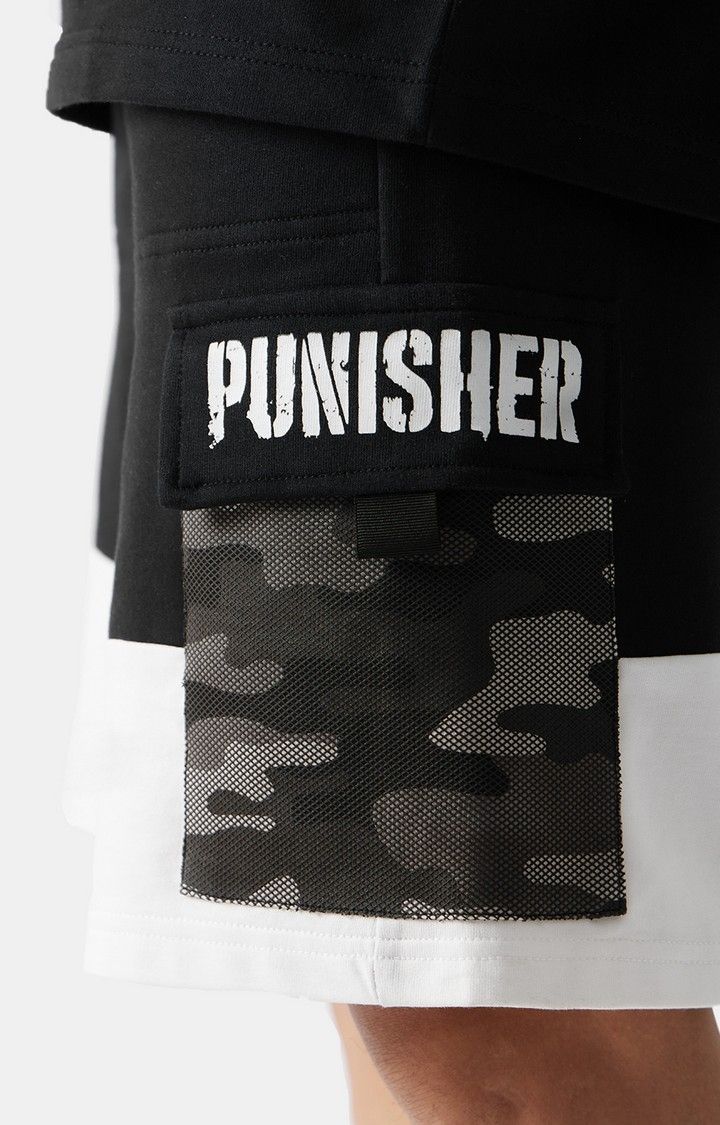Men's Official Punisher Logo Utility Shorts