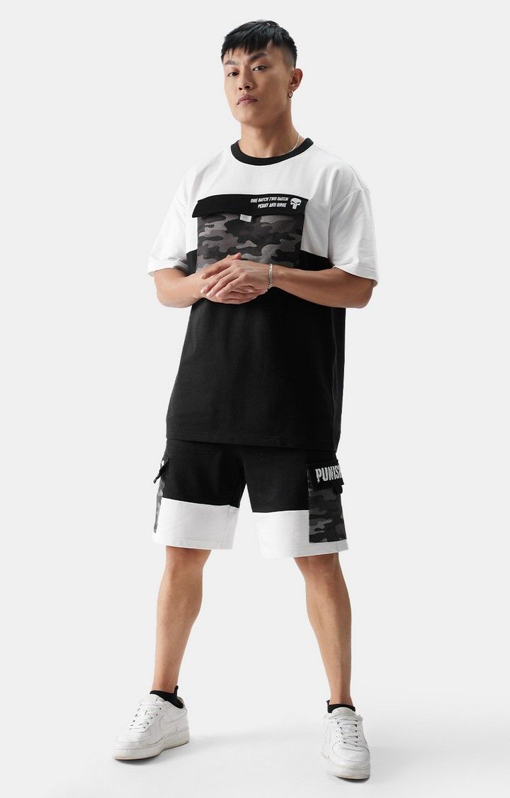 Men's Official Punisher Logo Utility Shorts