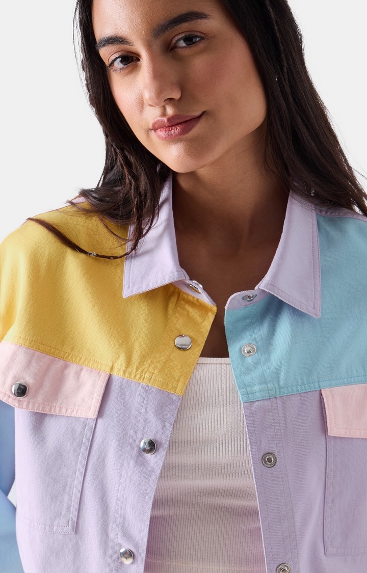 Women's Original Candy Colourblock Shackets