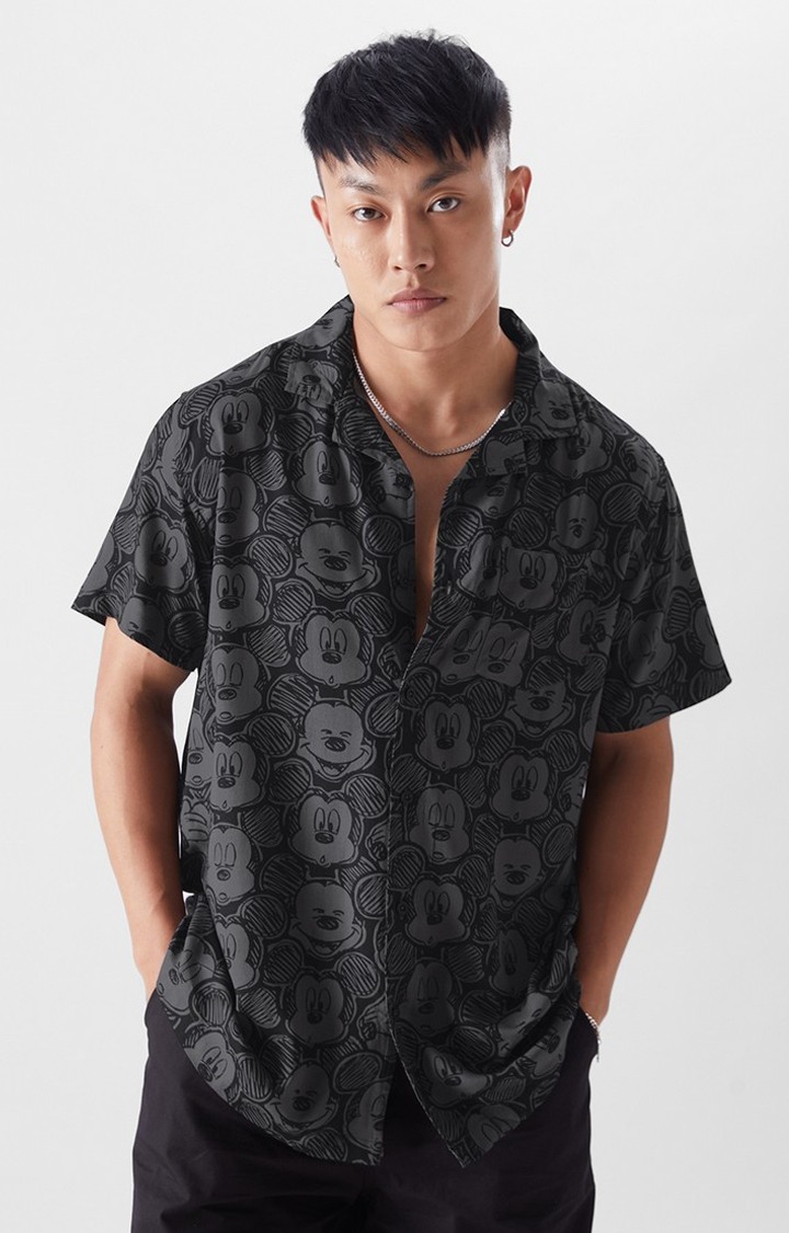 Men's Official Mickey Mouse Expressions Holiday Shirts