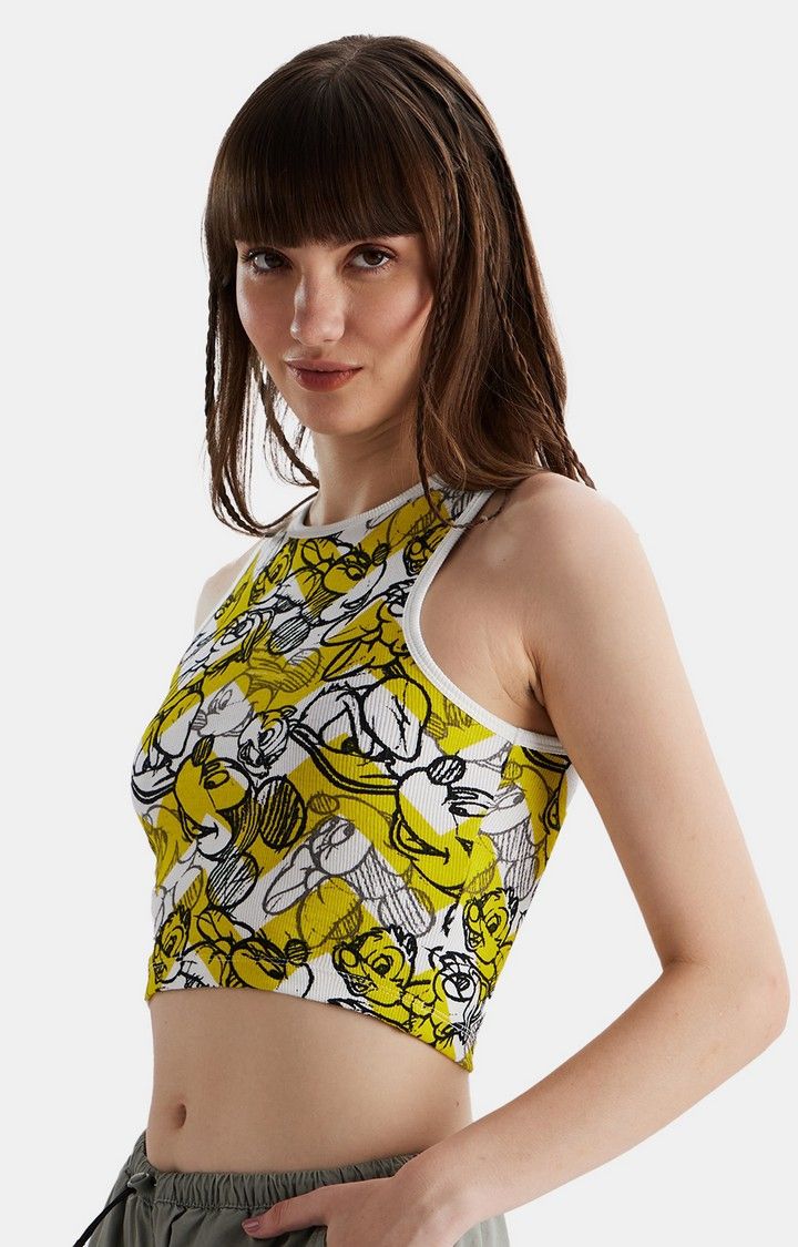 Women's Official Disney Slay Cropped Tank Tops