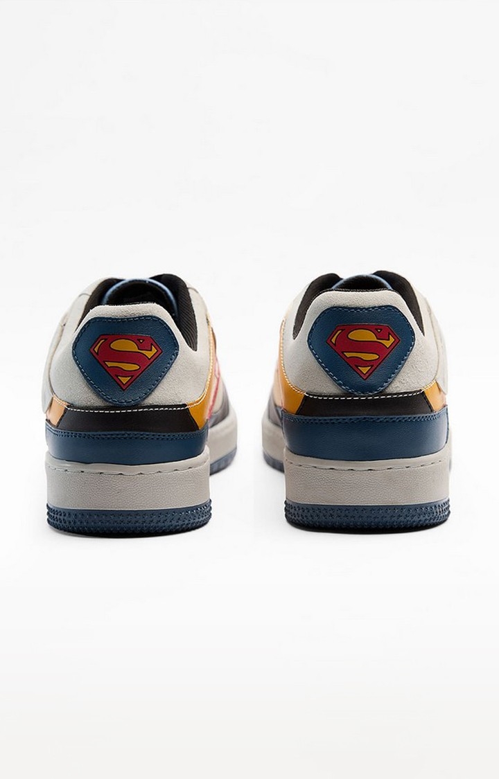The Souled Store | Men's Superman: Man Of Steel Multicolour Sneakers 1