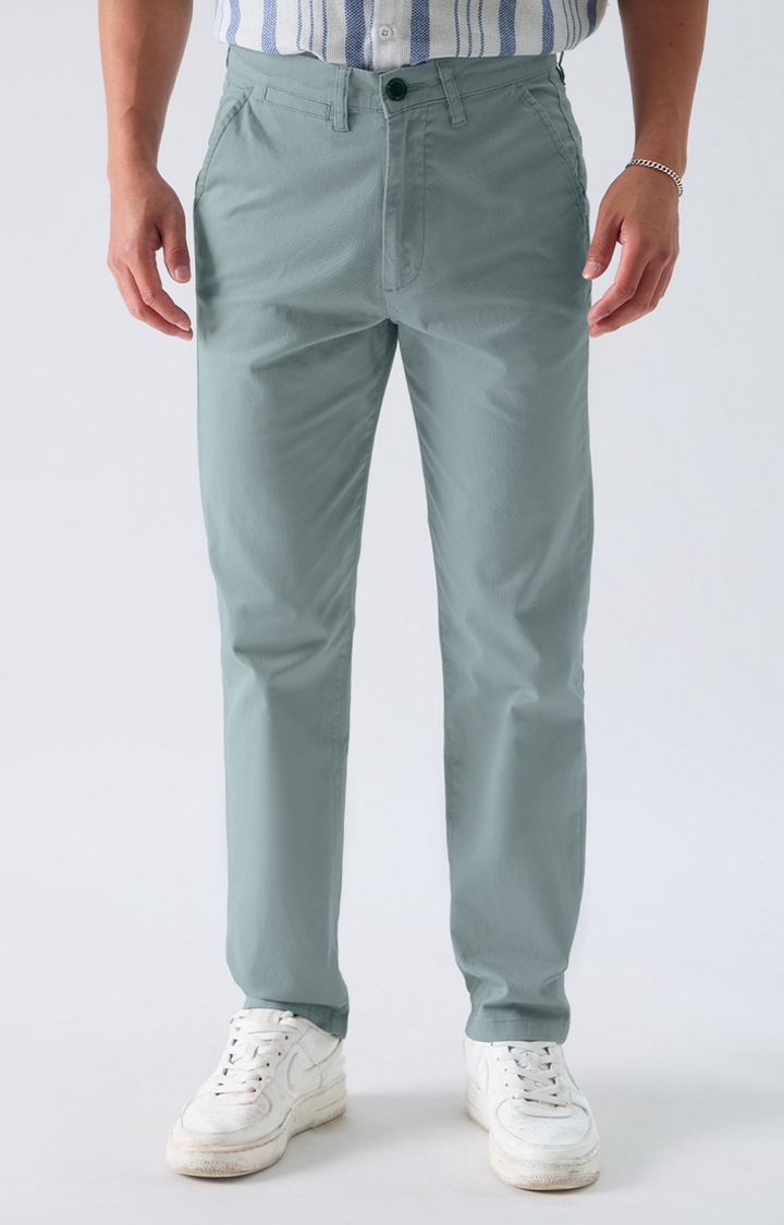 Men's  Original Solids: Blue Slate Chino Pants