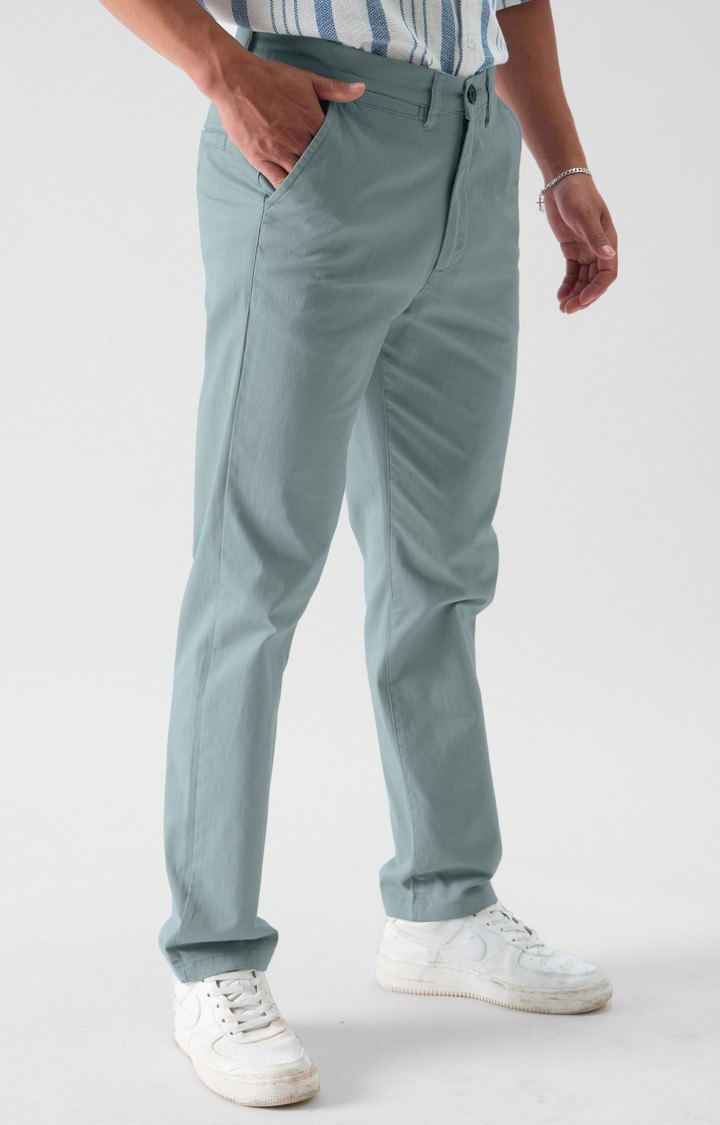 Men's  Original Solids: Blue Slate Chino Pants