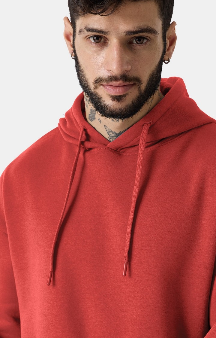 Men's Original Solids Red Hoodies