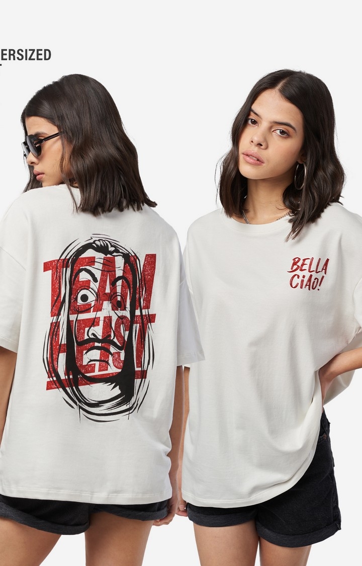 Women's Money Heist: Bella Ciao Women's Oversized T-Shirt