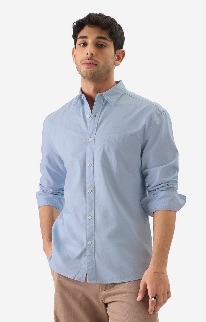 Men's Solids: Celestial Blue Shirts