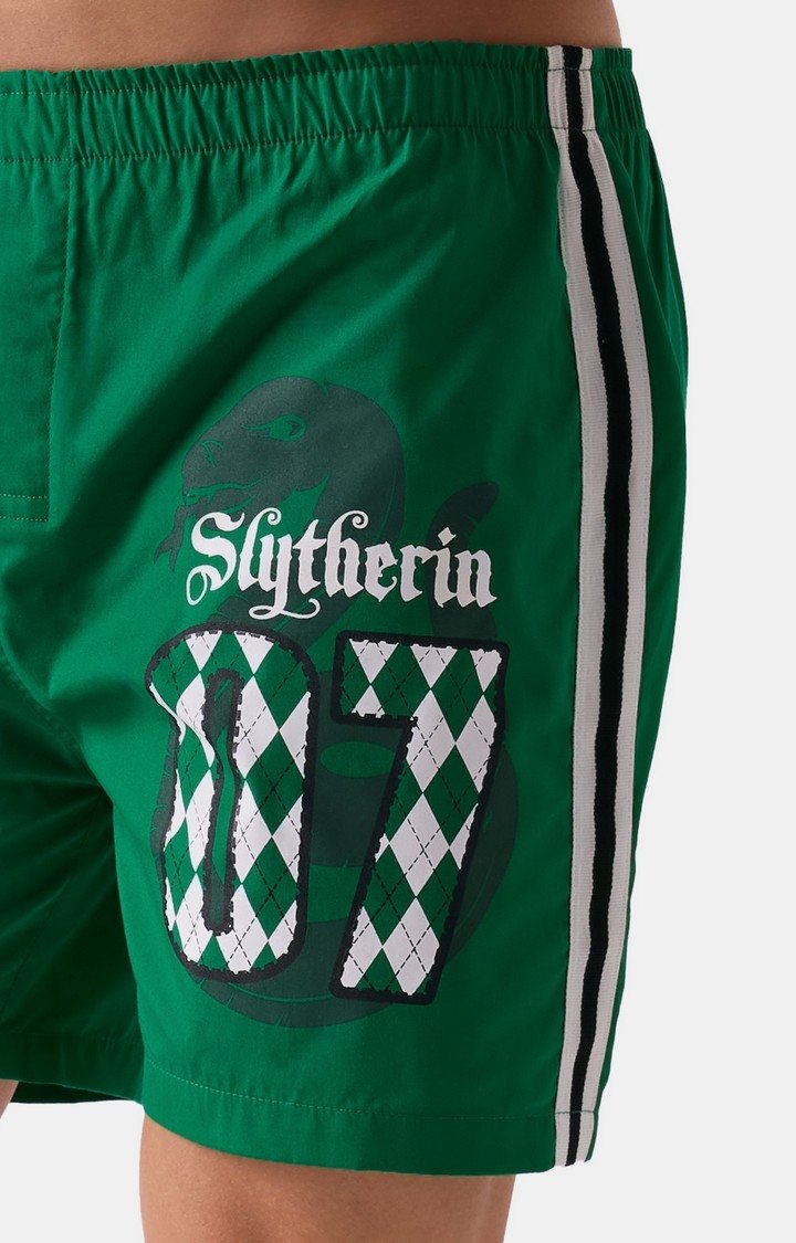 Men's Official Harry Potter: Slytherin 07 Boxer Short