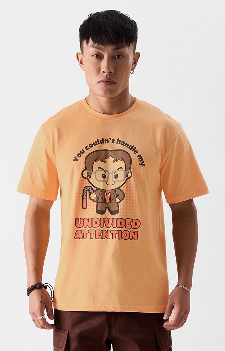 The Souled Store | Men's Official The Office Undivided Attention T-Shirts