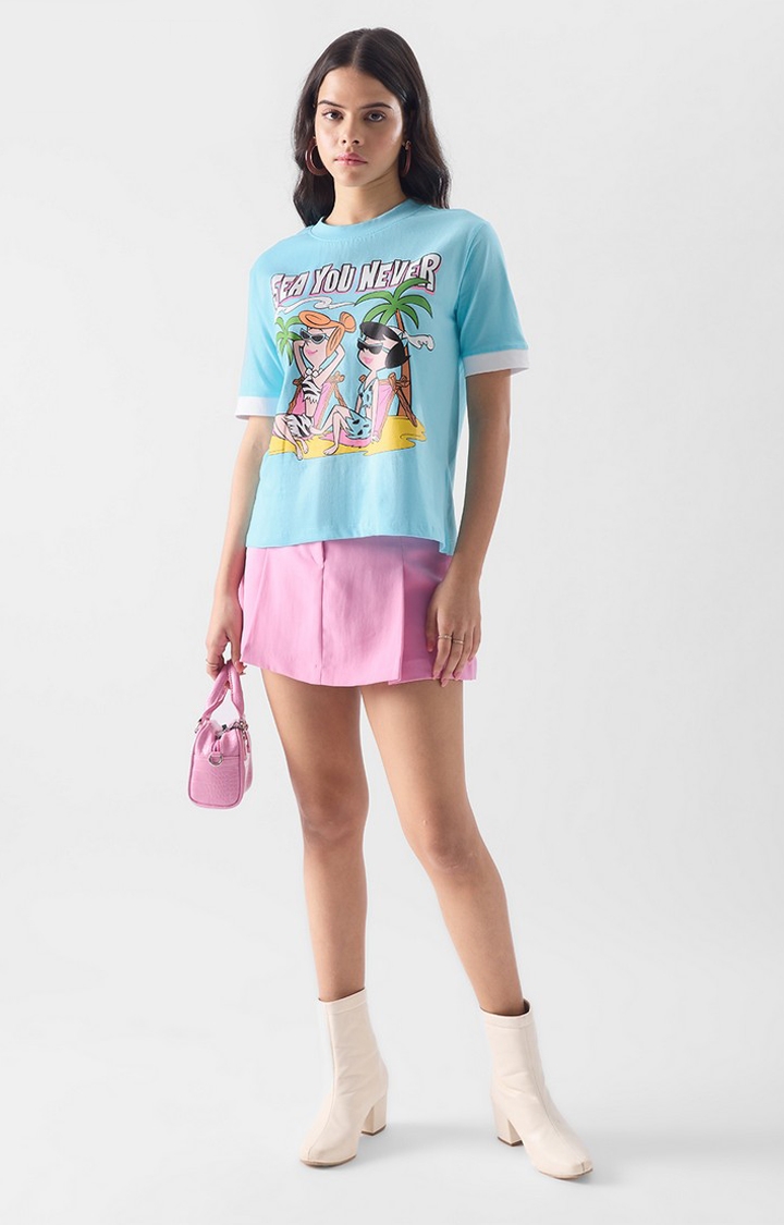Women's Official The Flintstones Betty and Wilma T-Shirts