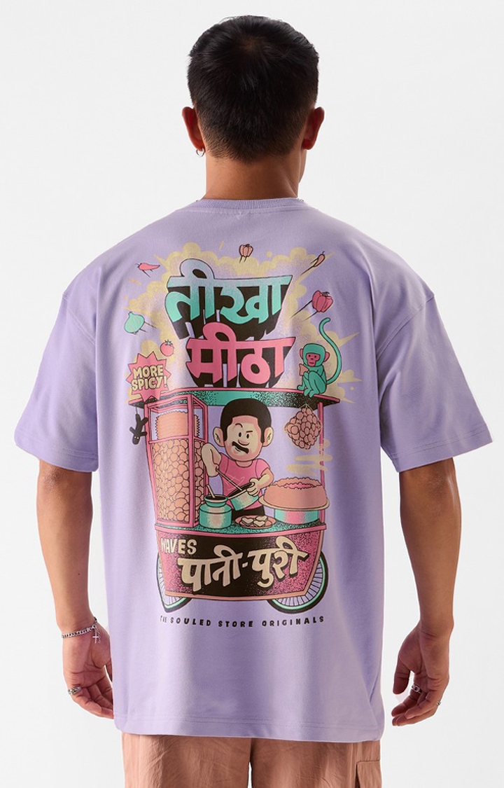 The Souled Store | Men's Original Paani Puri Oversized T-Shirts