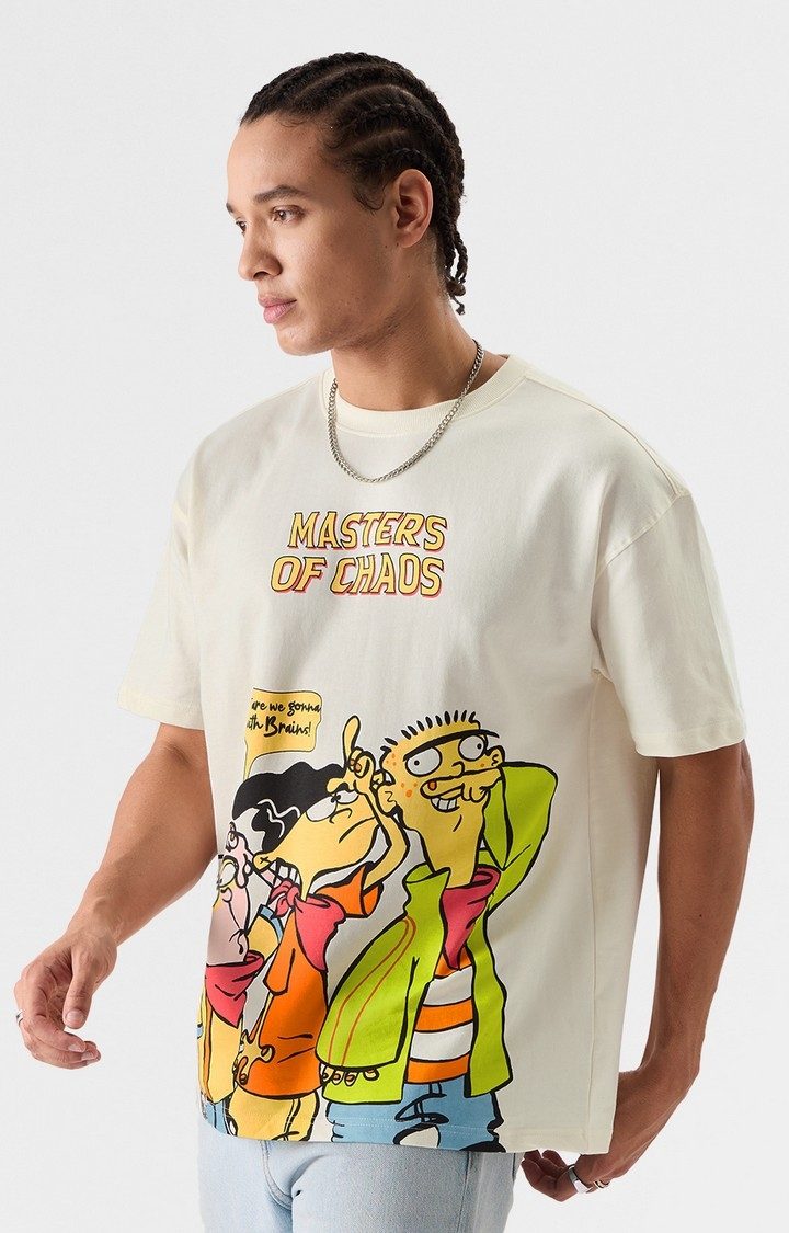 Men's Ed, Edd n Eddy: Chaotic Bros Oversized T-Shirt
