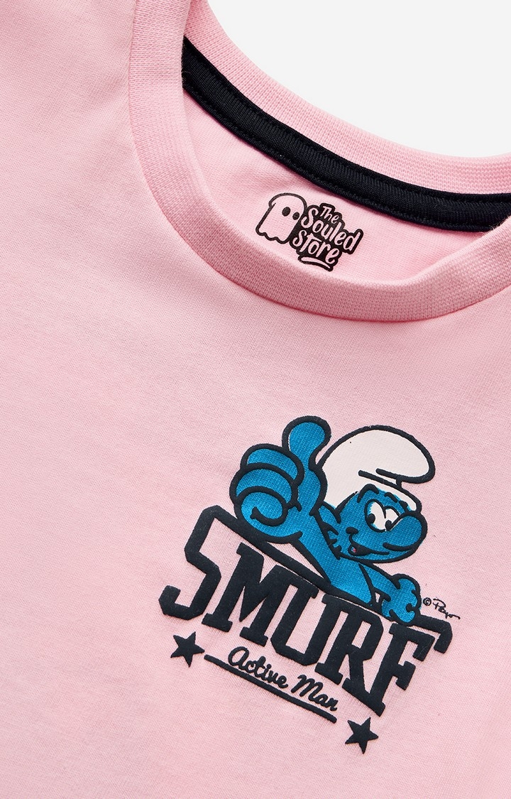 Girls The Smurfs 88 Cotton T-Shirts