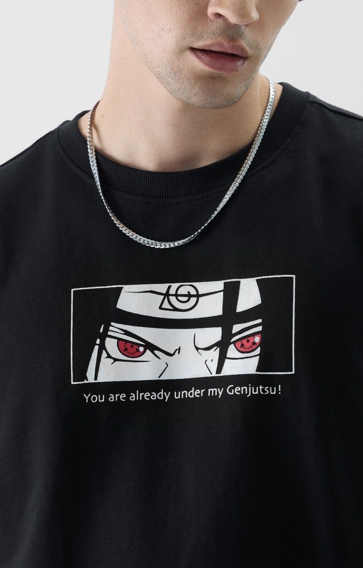 Men's Official Naruto Itachi Uchiha Oversized T-Shirts