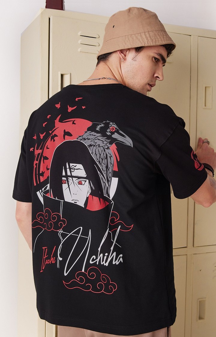 Men's Official Naruto Itachi Uchiha Oversized T-Shirts