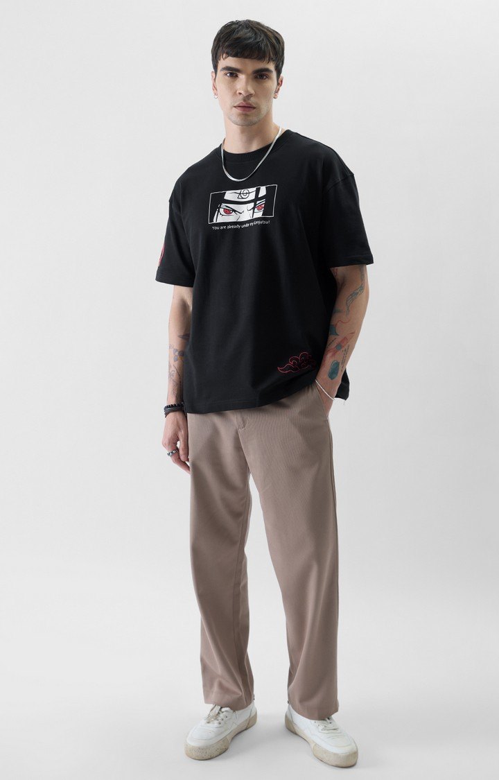 Men's Official Naruto Itachi Uchiha Oversized T-Shirts
