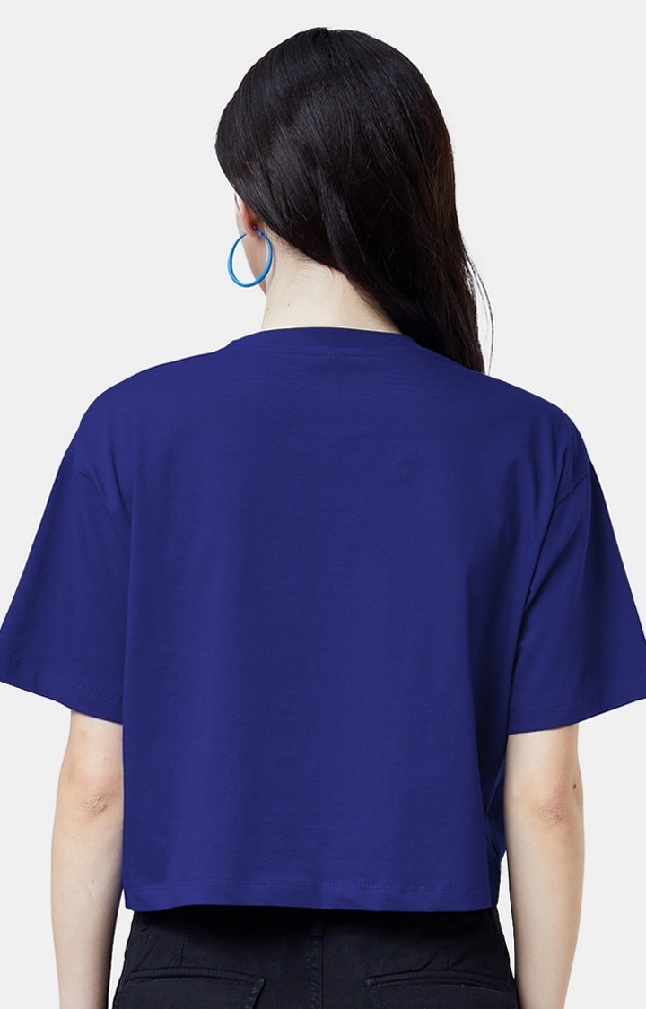Women's Original FRIENDS I'd Rather Be Watching Friends Oversized Crop Tops