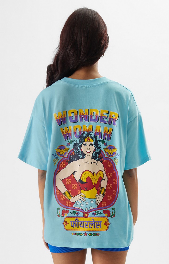The Souled Store | Women's Official Truck Art Wonder Oversized T-Shirts