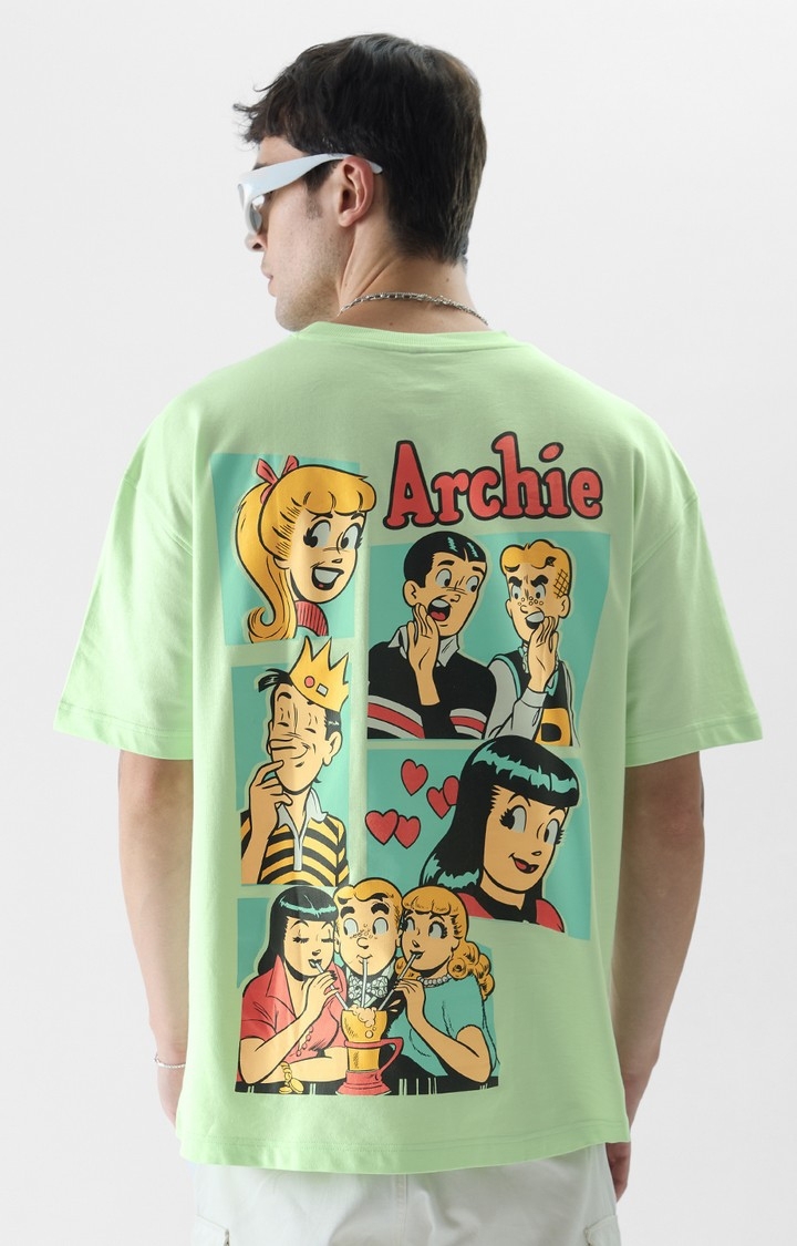 Men's Official Archie The Gang Oversized T-Shirts