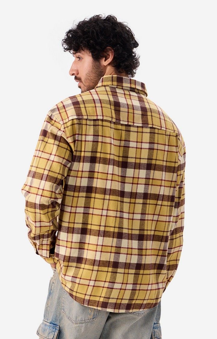 Men's Plaid: Oak Buff Men's Utility Shirts